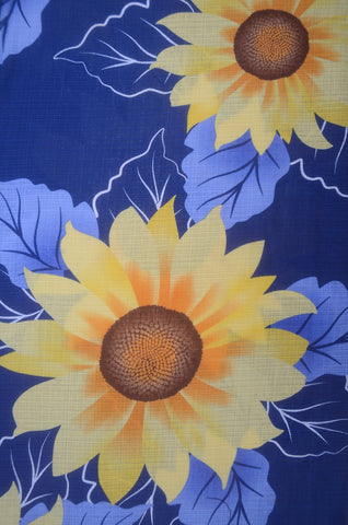 Girls yukata and  obi belt set / GY #86 (9-10)