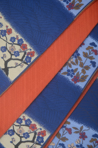 Obi belt. Japanese women obi belt. Tradiitonal obi. kimono belt. hanhaba obi. yukata obi.