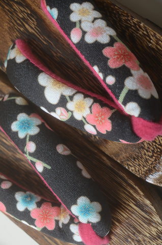Sandales Geta Japonaises Kawaii-Story Avec Chaussettes Tabi - Style Kimono Geisha Samouraï