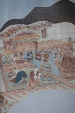 Men kimono undergarment. Men kimono underwear.