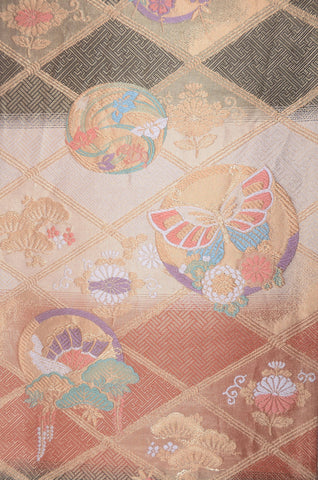 Obi belt. Japanese women obi belt. Tradiitonal obi. kimono belt. fukuro obi. maru obi.