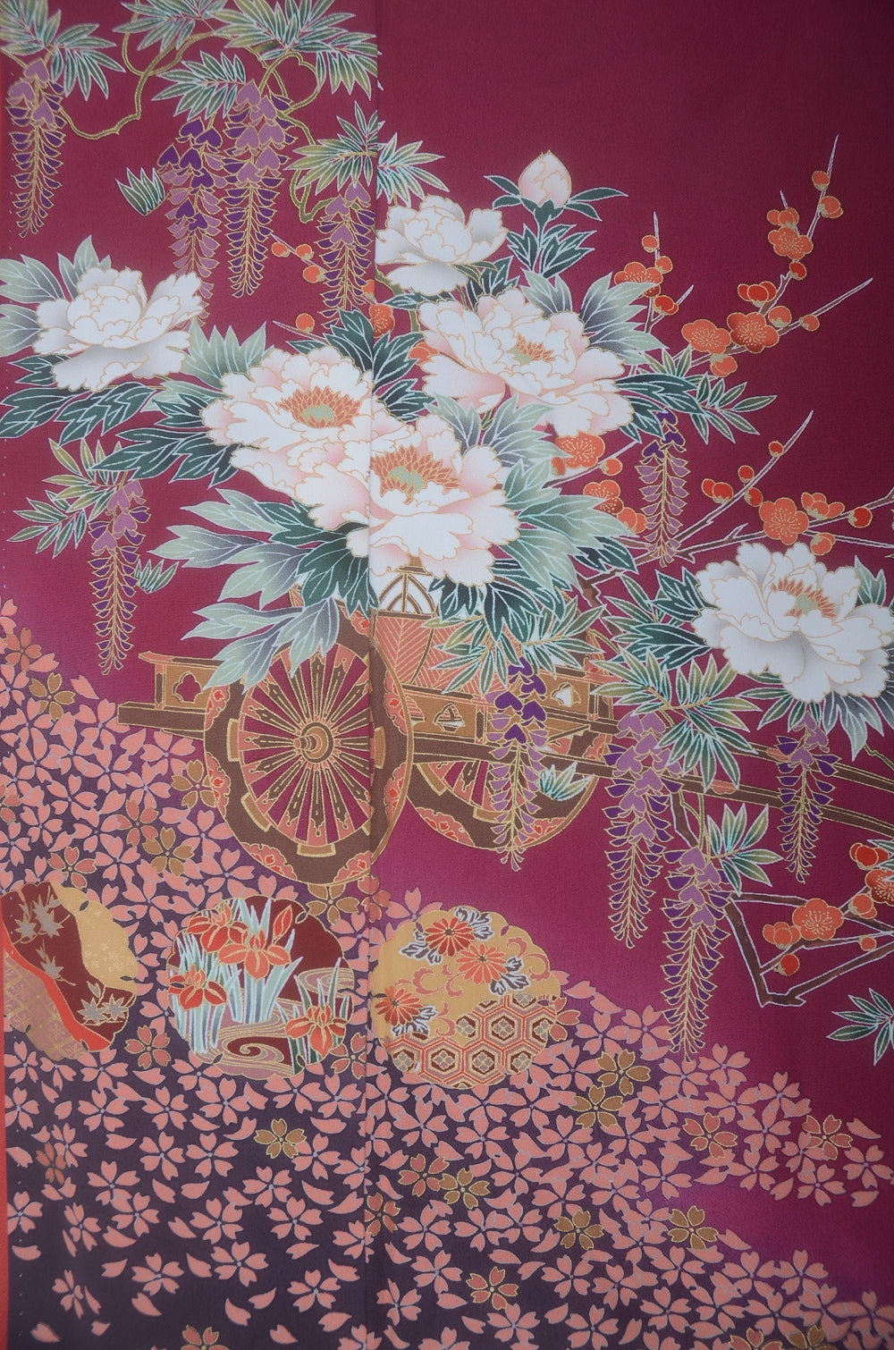 Long-sleeved kimono 6 items set / Furisode kimono – Kimono Long-sleeved kimono 6 items set / Furisode kimono – Kimono