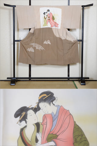 Men kimono undergarment. Men kimono underwear.