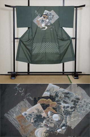 Men kimono undergarment. Men kimono underwear.