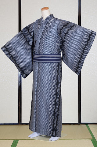 Men yukata kimono / MB #910 /4L