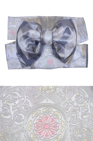 Obi belt. Japanese women obi belt. Tradiitonal obi. kimono belt. pre-tied obi.