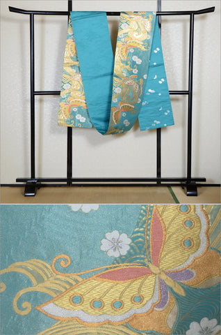 Obi belt. Japanese women obi belt. Tradiitonal obi. kimono belt. fukuro obi. maru obi.