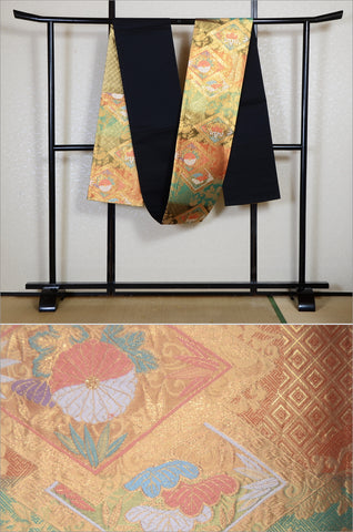 Obi belt. Japanese women obi belt. Tradiitonal obi. kimono belt. fukuro obi. maru obi.