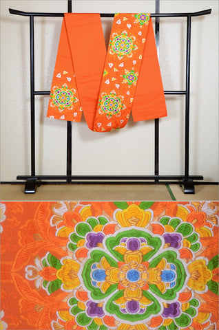 Obi belt. Japanese women obi belt. Tradiitonal obi. kimono belt. fukuro obi. maru obi.