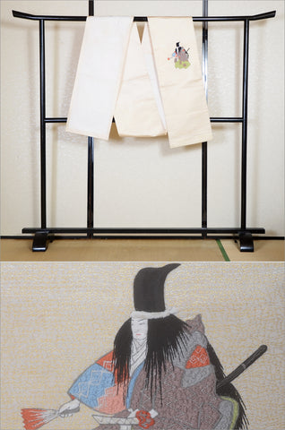 Obi belt. Japanese women obi belt. Tradiitonal obi. kimono belt. fukuro obi. maru obi.