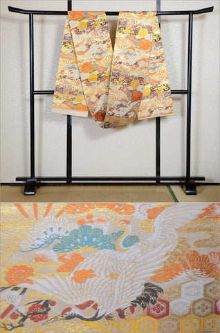 Obi belt. Japanese women obi belt. Tradiitonal obi. kimono belt. fukuro obi. maru obi.