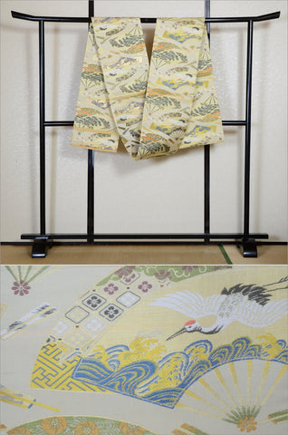 Obi belt. Japanese women obi belt. Tradiitonal obi. kimono belt. fukuro obi. maru obi.