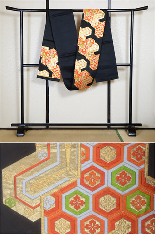 Obi belt. Japanese women obi belt. Tradiitonal obi. kimono belt. fukuro obi. maru obi.