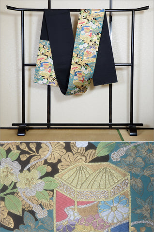 Obi belt. Japanese women obi belt. Tradiitonal obi. kimono belt. fukuro obi. maru obi.