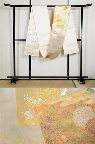 Obi belt. Japanese women obi belt. Tradiitonal obi. kimono belt. fukuro obi. maru obi.