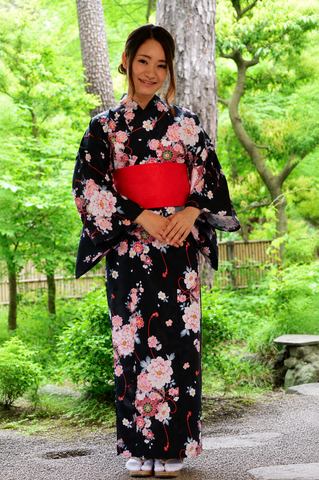 Japanese yukata kimono / 10 #802