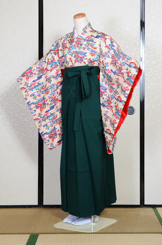 Furisode kimono. Long sleeved kimono. Japanese kimono. women hakama.hakama pants women's. Japanese women obi belt. Tradiitonal obi.  hanhaba obi. 