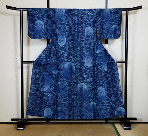 Archive Yukata – Traditional Pattern (Women / One of a Kind) W-AT #38