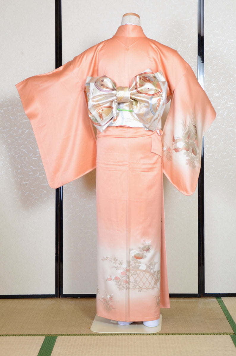 Japanese traditional kimono 6 items set – Kimono yukata