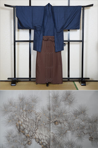 men kimono. Japanese kimono for men. montsuki hakama. kimono hakama set. kimono and hakama.
