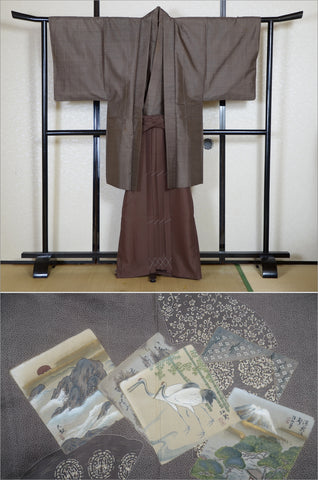 men kimono. Japanese kimono for men. montsuki hakama. kimono hakama set. kimono and hakama.