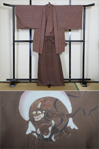 men kimono. Japanese kimono for men. montsuki hakama. kimono hakama set. kimono and hakama.