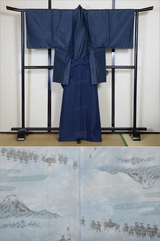 men kimono. Japanese kimono for men. montsuki hakama. kimono hakama set. kimono and hakama.
