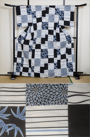 Japanese yukata kimono / 10 #749