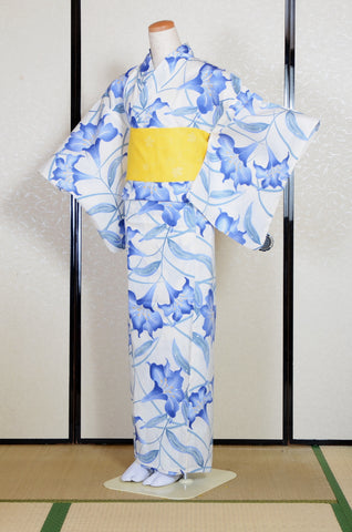 Japanese yukata kimono / D #185