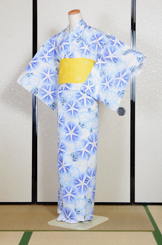Japanese yukata kimono / D #186