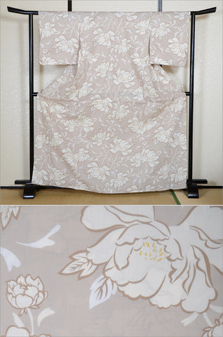 Japanese yukata kimono/ Plus size / P #446 /4L