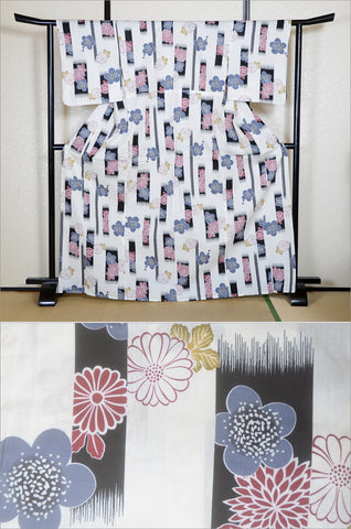 Japanese yukata kimono / 10 #755