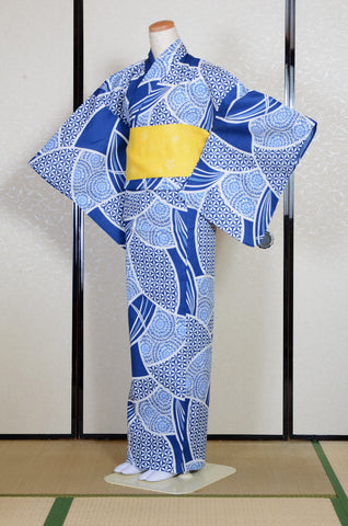 Japanese yukata kimono / D #183