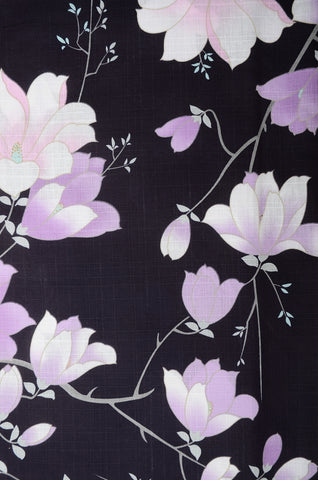 Japanese yukata kimono / D #062