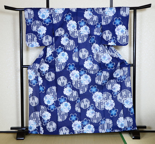 Yukata (浴衣): A Japanese garment, a casual summer kimono worn by
