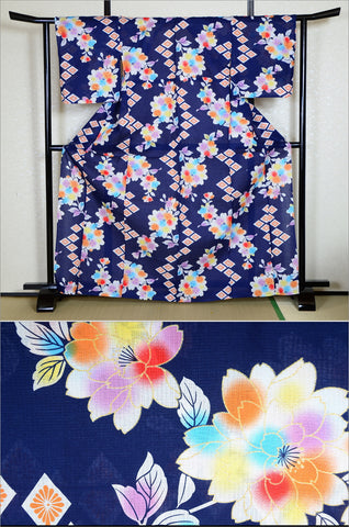 Japanese yukata kimono / 10 #558
