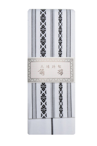 Men obi / Kenjou pattern : White
