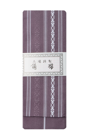 Men obi / Kenjou pattern : Purple