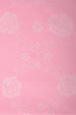 Obi belt and geta sandals set : Pre-tied / Rose pink #06