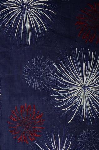 Japanese yukata kimono / D #086