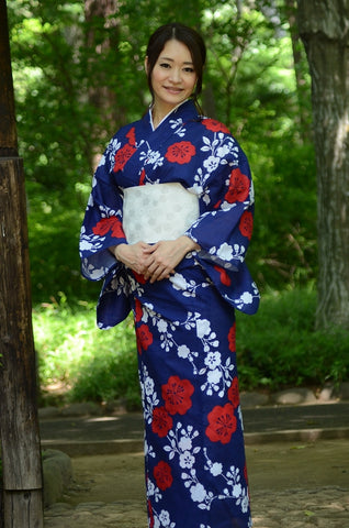 Japanese yukata kimono / ST #211