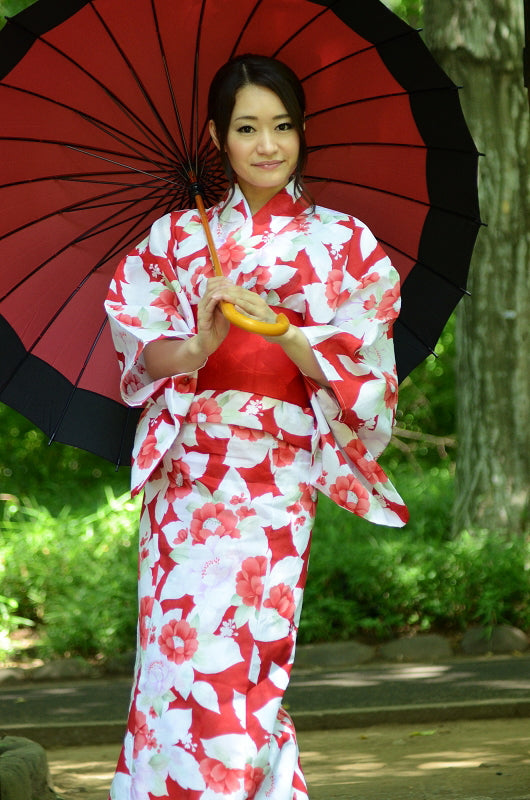 Japanese women yukata kimono. Summer kimono. – Kimono yukata
