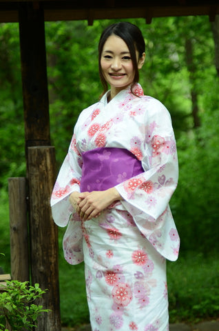 Japanese yukata kimono / ST #302