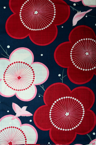 Japanese yukata kimono / D #111