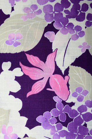 Japanese yukata kimono / D #114