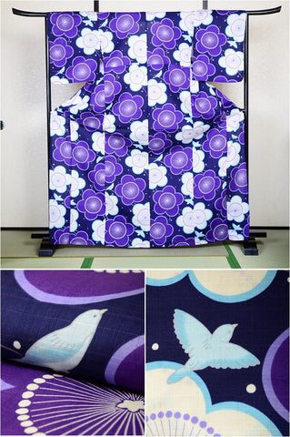 Japanese yukata kimono / 10 #500