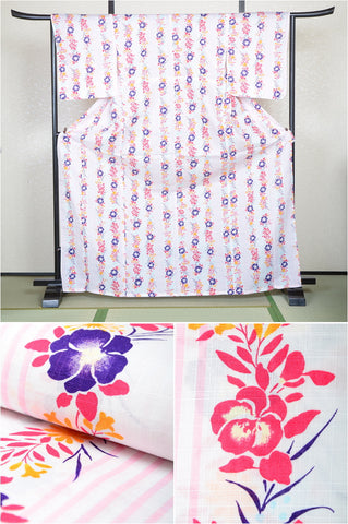 Japanese yukata kimono / 10 #505