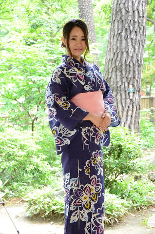 Japanese yukata kimono / ST #317
