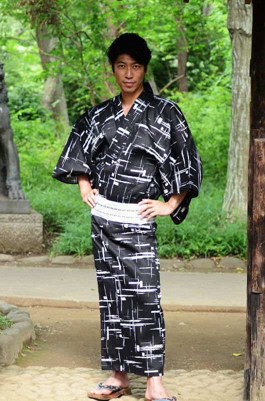 M-5xl Kimono Hombre Ropa Japonesa Yukata Maniquí Samurai K