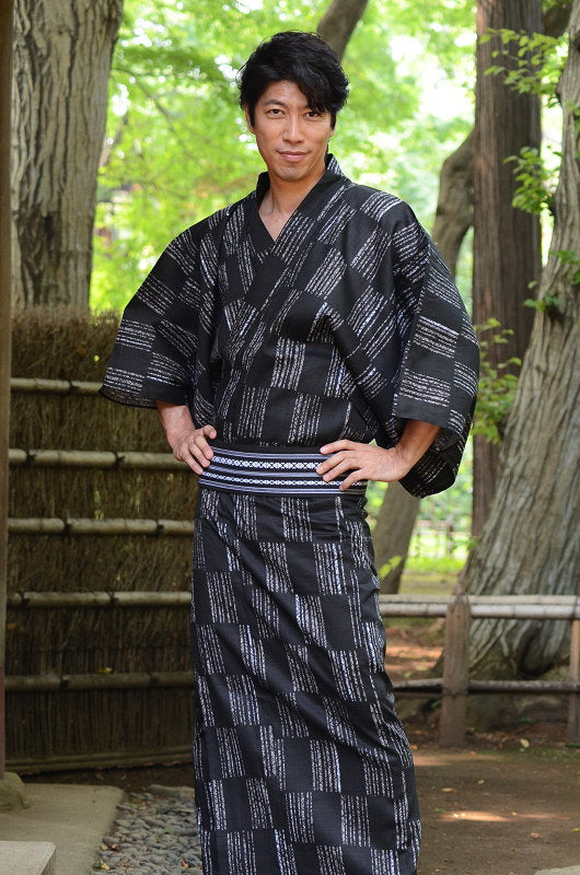 Japanese men yukata kimono. Summer kimono. Kimono yukata market sakura